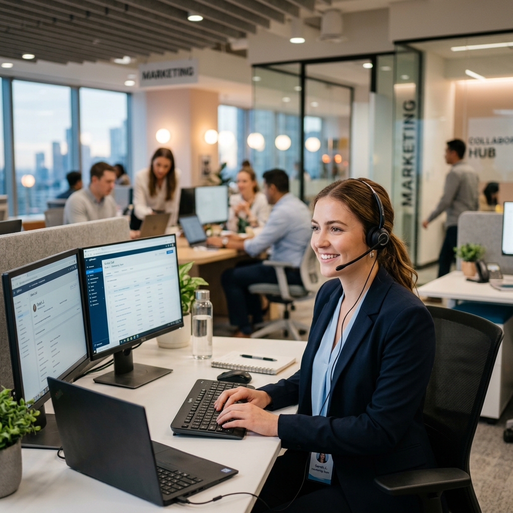 AI Voice Callers Professional Representative